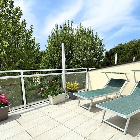 Cv013 - Cervia, Meraviglioso Attico Con Terrazza Panoramica Daire